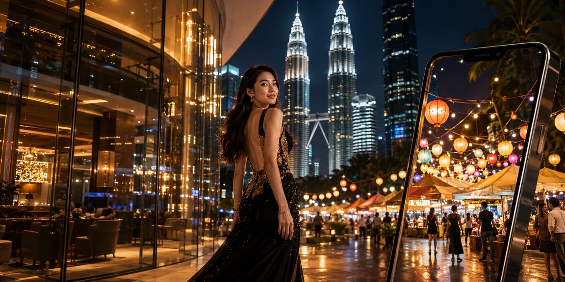Pemain kasino mudah alih menikmati permainan di Kuala Lumpur bersama 125z