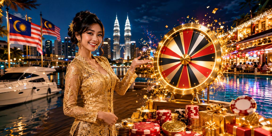 Pemain roulette berbaju kebaya di Kuala Lumpur menikmati meja langsung di platform 125z