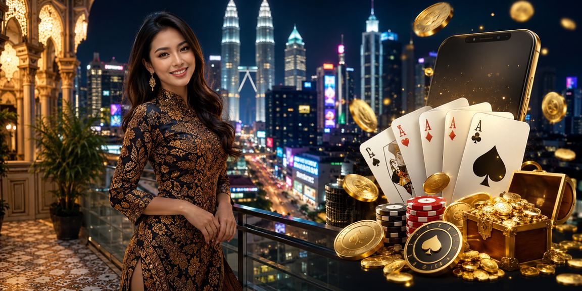Pemain Teen Patti bergaya batik di Kuala Lumpur menikmati permainan meja 125z